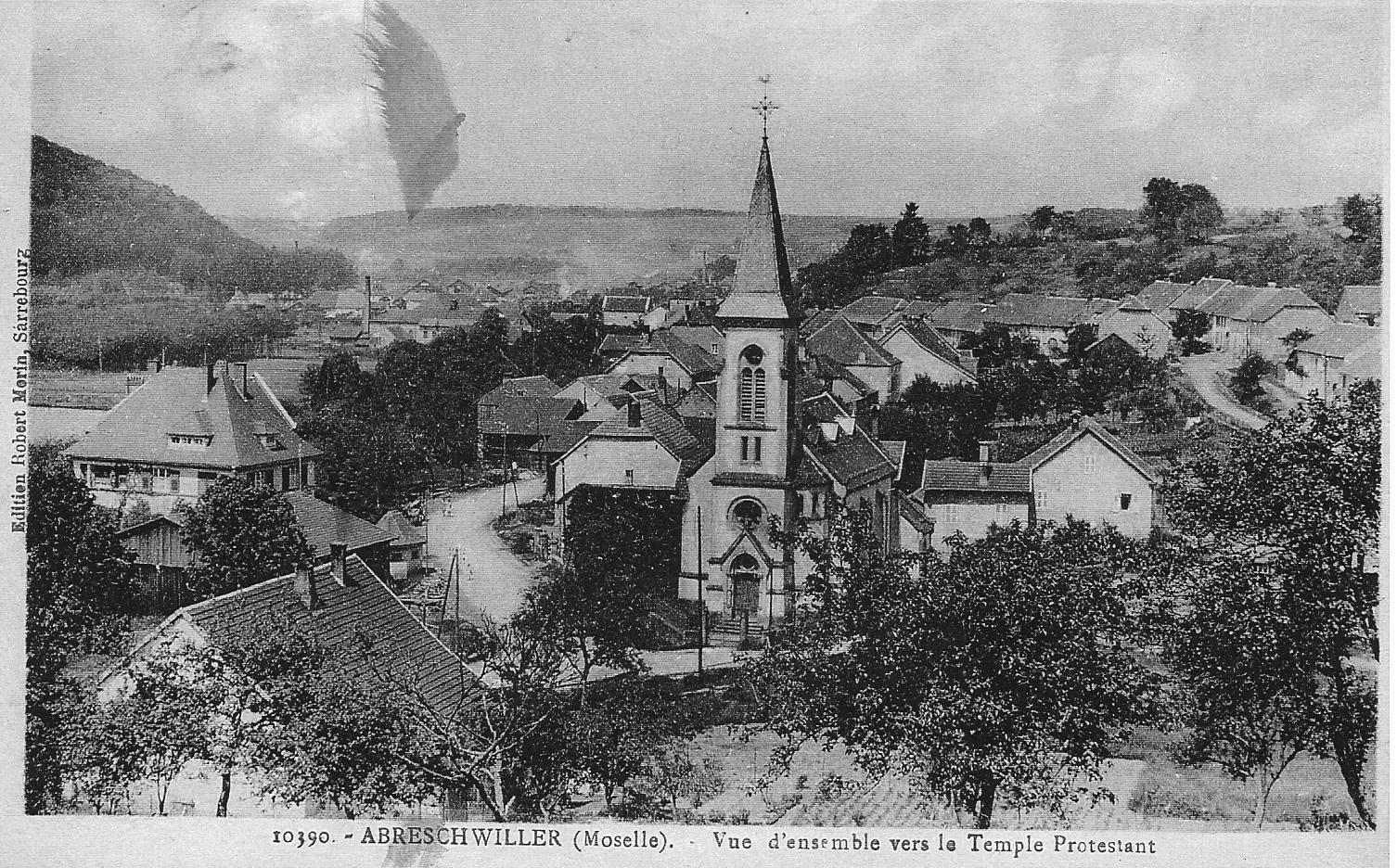 Temple abreschviller vers 1922